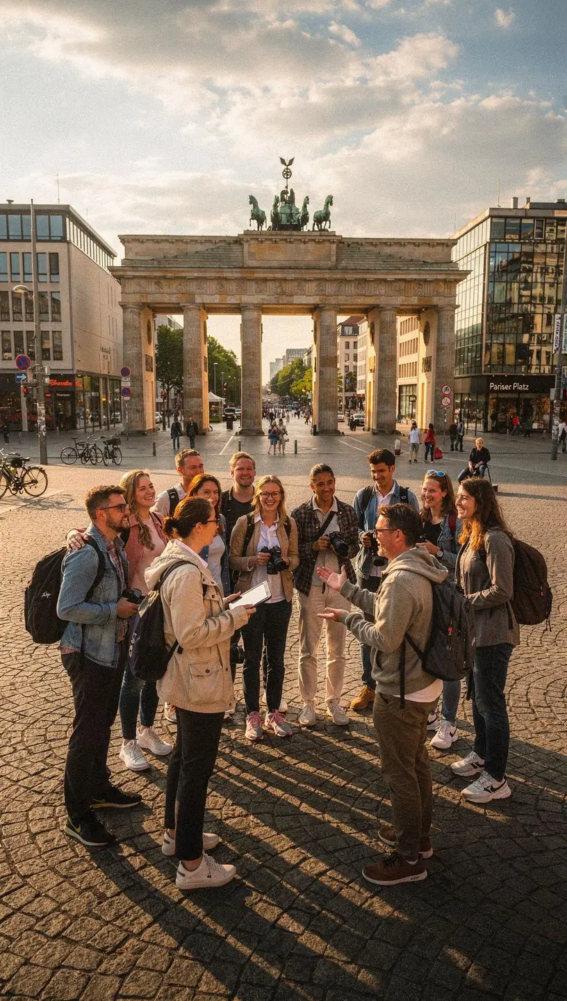 Nahaufnahme eines Reiseführers mit detaillierten Tagesplänen und Empfehlungen für Essen und Aktivitäten.